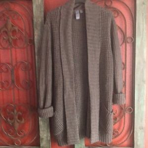 Shawl collar cardigan